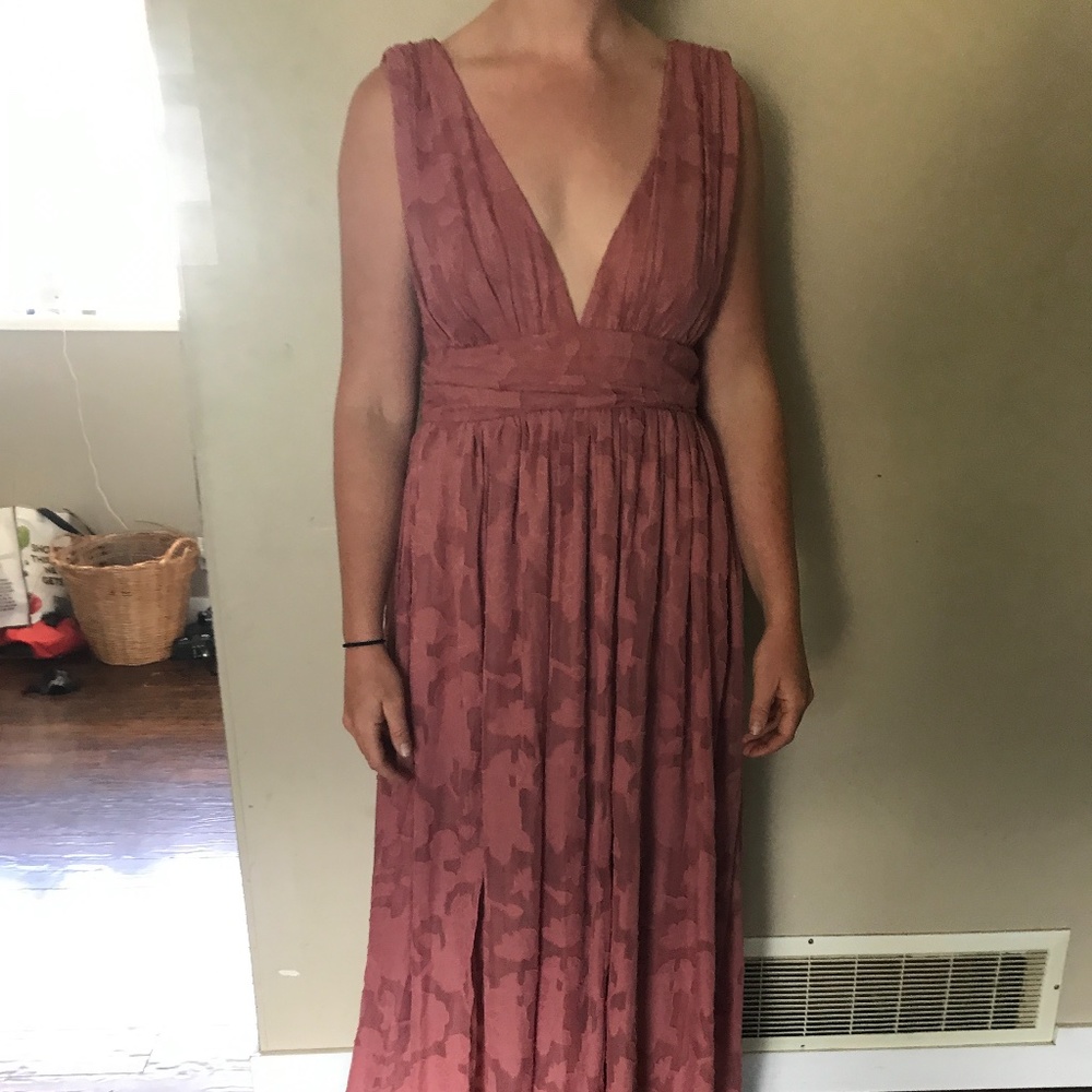 Lulus Heavenly Hues Maxi Bridesmaid Dress